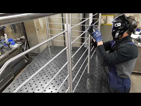 Видео: ТИГ сварка / Перила на гранитное крыльцо из нержавейки и всё вручную