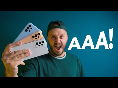 Видео: AAA 😱 Обзор и сравнение смартфонов Samsung Galaxy A13, A23, A33