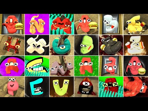 Видео: ПЫТКИ ВСЕЙ СЕМЕЙНОЙ 3D-АЛФАВИТНОЙ ЛОР-СЕМЬИ в Garry's Mod