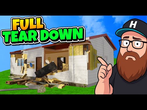 Видео: Меня наняли, чтобы убрать это — Deconstruction Simulator