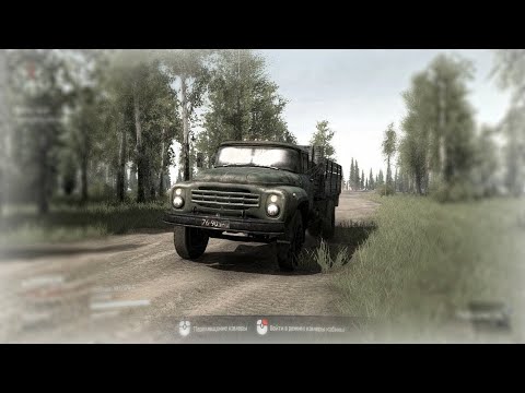 Видео: MudRunner  делаем карту "Соломбалка" и едем в первый рейс