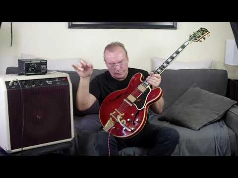 Видео: Урок первый техника правой руки. Королева Gibson  ES355 TD SV 1964 года. Ответы на вопросы.
