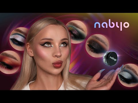 Видео: Еще 8 макияжей с пигментами от Nabyo 🤩