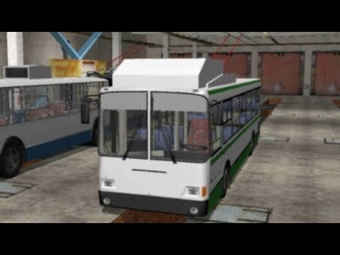 Видео: Троллейбус БТЗ Прохождение Симулятор троллейбуса 2018