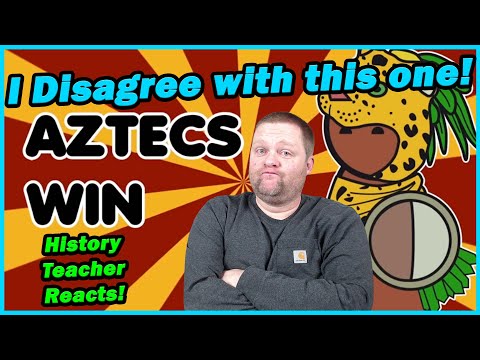 Видео: Что, если бы Кортес проиграл ацтекам? | Центр альтернативной истории | Реакция учителя истории