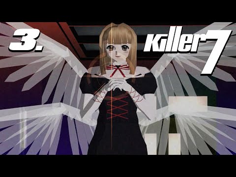 Видео: Killer7 - Шизофреническое прохождение. БОЛЬШЕ НИКАКИХ СОСКОВ (спасенный перезалив)