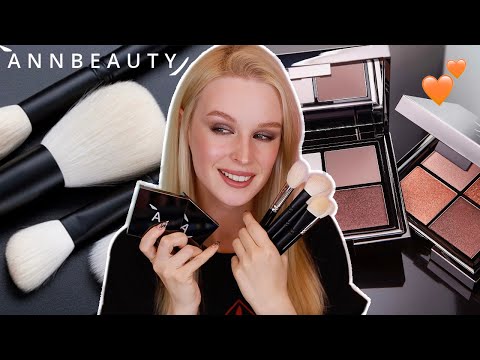 Видео: Тени AnnBeauty For Me & For Him | Макияж и обзор палеток теней | + Любимые кисти для макияжа