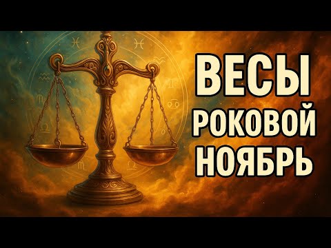 Видео: Весы. Этот ноябрь поставит точку там, где ты боялся решиться годами. Гороскоп для Весов Астропрогноз