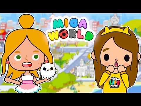 Видео: Мой первый летсплей МИГА ВОРЛД 😋 Miga World