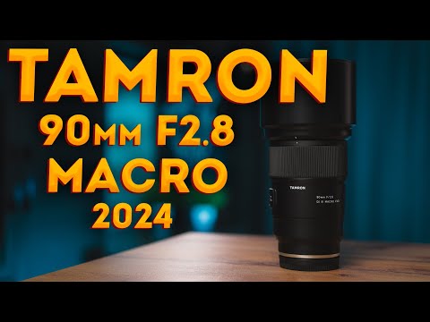 Видео: Tamron 90mm F2.8 Macro VXD (2024) - Шикарный макрик