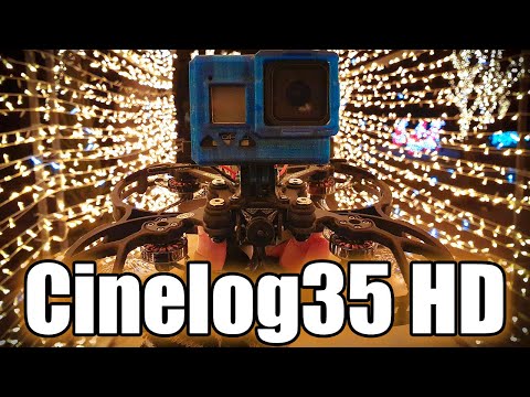 Видео: ✅ GEPRC Cinelog35 HD -  Полный Обзор моего FPV Дрона для Полной Gopro! 2022