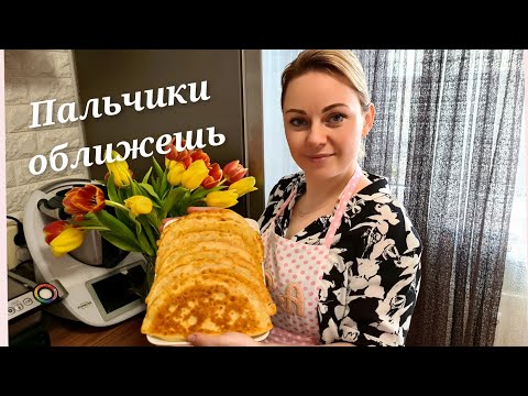 Видео: 👩‍🍳Кулинарный влог/ ЛЕПЁШКИ с творогом,сыром и зелёным луком/ Просто объедение 👍👍👍