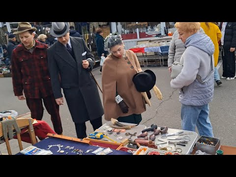 Видео: БАРАХОЛКА В ТУМАНЕ. Киев Почайна.
