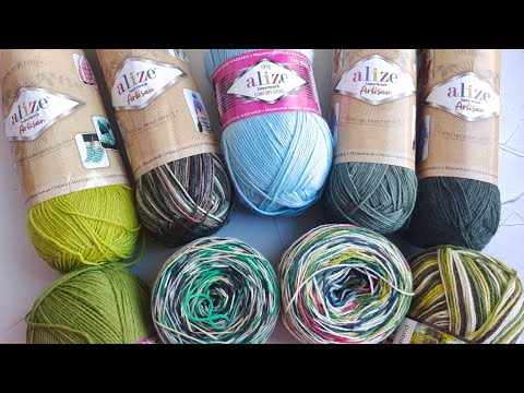 Видео: Пряжный срыв. Готовые работы