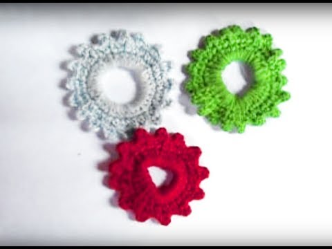 Видео: Мастер-класс Резинка для волос крючком | Crochet elastic hair band