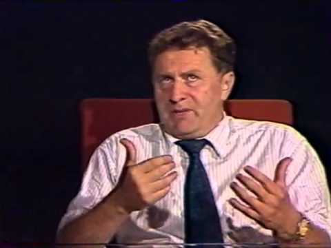 Видео: "Актуальное интервью" с Жириновским 1992 год