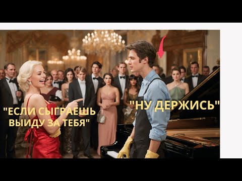 Видео: «Уборщик 🧹 против Богатой Девушки 👑 | Фортепианный Челлендж 🎹🔥»