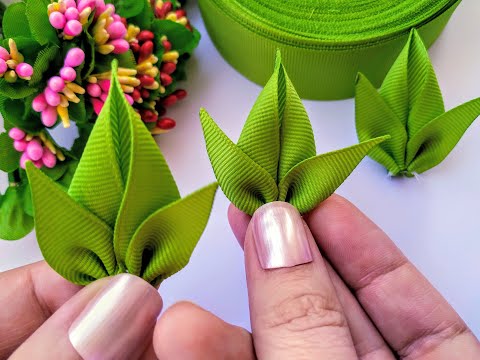 Видео: #2 Листья для цветов / Leaves for flowers