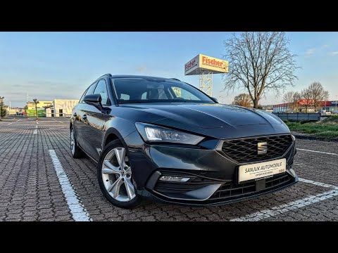 Видео: Осмотр Seat Leon FR 2020 года с двигателем 2.0 TDI и DSG из Германии
