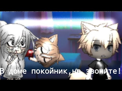 Видео: |В доме покойник, не звоните!|страшилка•|Gacha life