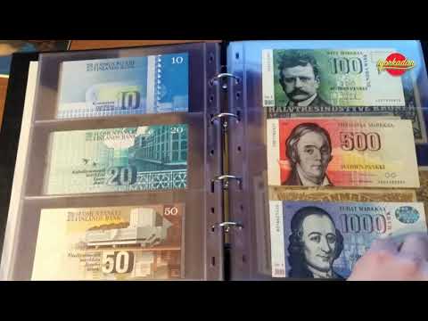 Видео: Самая редкая и красивая коллекция банкнот. Банкноты мира от Юрия. Не частая #Скандинавия. Альбом ч.5