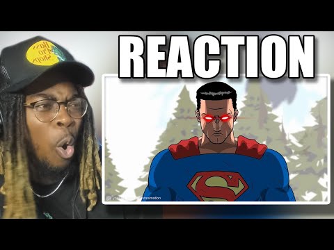 Видео: Анимация «Супермен против Халка» (часть 1) — «Укрощение зверя 2» РЕАКЦИЯ #ochitaylor #hulk #black...