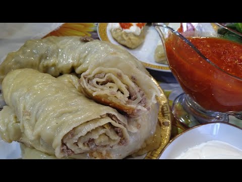 Видео: Рецепт приготовления мясного рулета из фарша. Что приготовить на ужин простое и сытное.