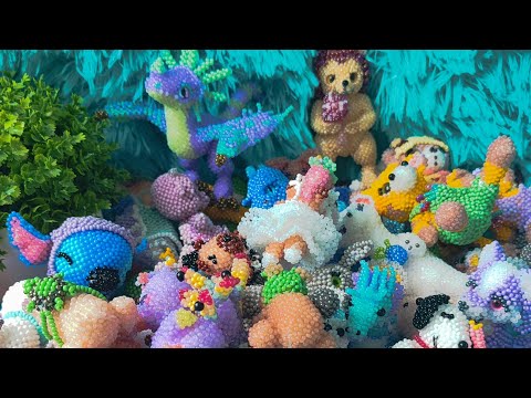 Видео: Летний обзор амигуруми из бисера❤‍🔥💋 #бисер #бисероплетение #обзор #амигуруми #врек #глобальныереки