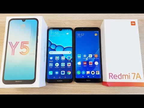 Видео: HUAWEI Y5 2019 VS XIAOMI REDMI 7A - ЧТО ВЫБРАТЬ? СРАВНЕНИЕ!