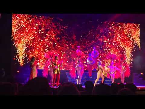 Видео: MSC Fantasia. Вечернее шоу.