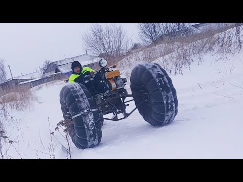 Видео: Заезд по треку на каракате: нарезка лайт