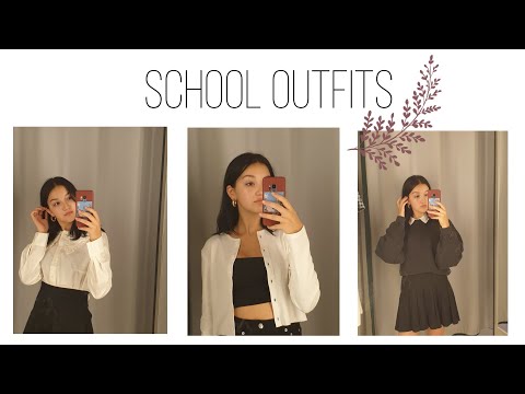 Видео: 🦋BACK TO SCHOOL | OUTFITS | ОБРАЗЫ В ШКОЛУ | H&M