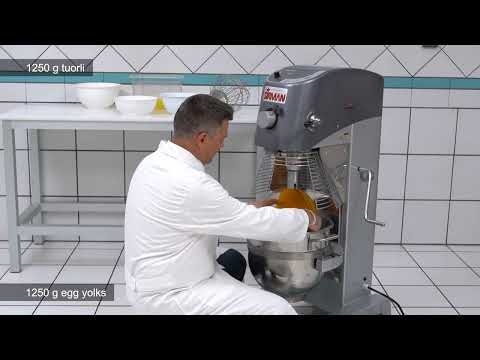 Видео: Міксер планетарний SIRMAN PLUTONE 30л  Фуд Еквіп