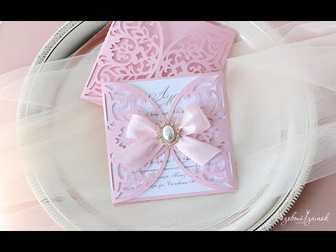 Видео: Свадебные приглашения . Семь вариантов свадебных приглашений