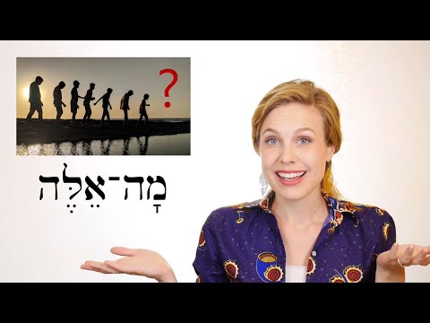 Видео: Иврит - Обзорная игра к урокам 41-42 - Бесплатный библейский иврит