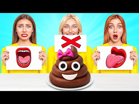 Видео: Откуси Лизни или Ничего Челлендж | Съедобная Битва от Bubba DO Challenge
