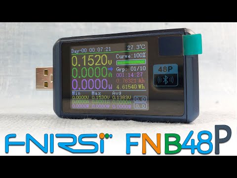 Видео: FNIRSI FNB48P – прокачанный вариант USB-тестера FNIRSI FNB48. Что с осциллографом?