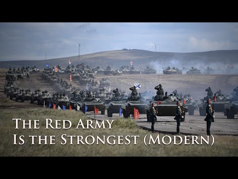 Видео: [Eng CC] The Red Army is the Strongest / Красная Армия всех сильней (Modern) [Russian Military Song]