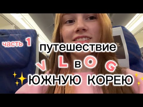 Видео: VLOG ПУТЕШЕСТВИЕ В КОРЕЮ! часть 1 // south korea d1