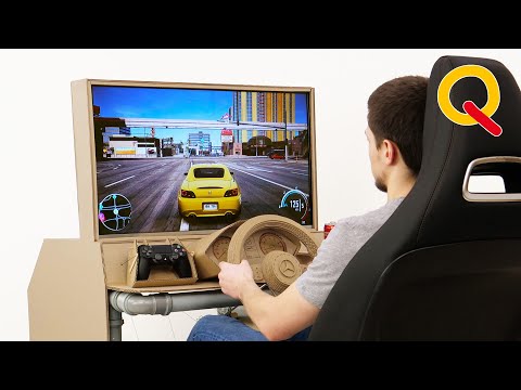 Видео: Как построить кабину гоночного симулятора, которая работает с любой игрой/консолью