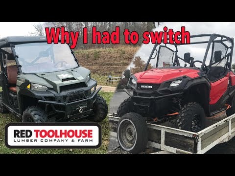 Видео: Почему нам пришлось пересесть с Polaris Ranger на Honda Pioneer