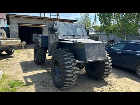 Видео: Новый вездеход переломка бортовой