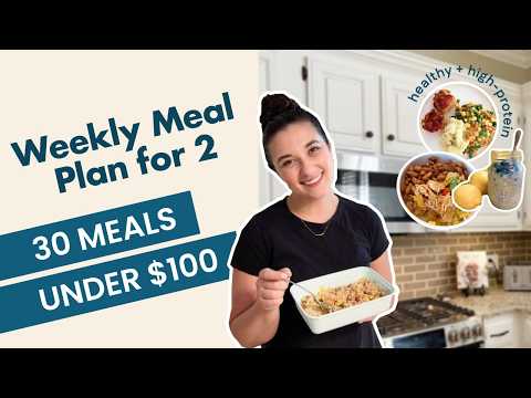 Видео: Приготовление еды на двоих взрослых менее чем за 100 долларов | 30 полезных и высокобелковых бюдж...