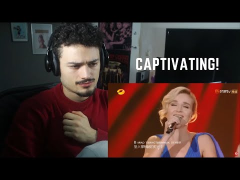 Видео: Polina Gagarina - Raindrops & Lullaby ~ Поли́на Гага́рина REACTION