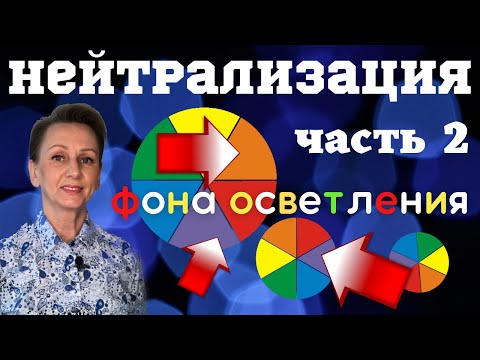 Видео: Нейтрализация фона осветления при работе с перманентной краской: принципы отличия