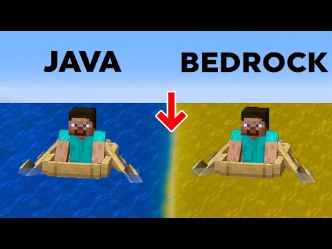 Видео: Java ПРОТИВ Bedrock | 51 Отличие Версий Майнкрафта