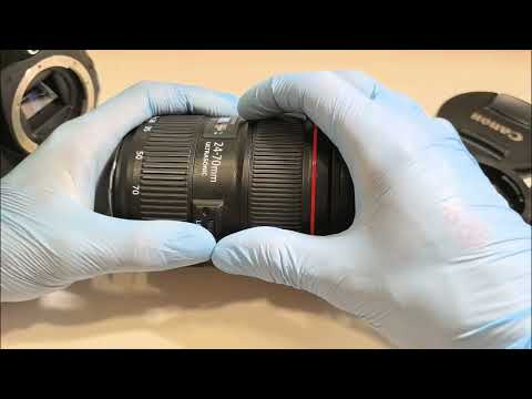 Видео: Canon EF 24-70mm f2.8L II USM режимы моросят, интересный случай