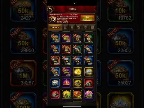 Видео: Evony TKR - Beast K45 VIP26 Оставить для продажи