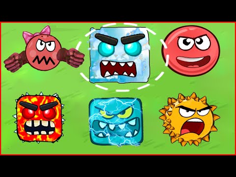 Видео: Анимация Red Ball 4 "Все части". Игра-Красный Шар ОЗВУЧКА про несносный шарик от  Котика Браяна