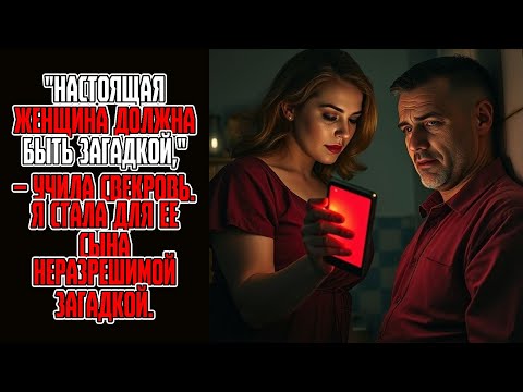 Видео: Настоящая женщина должна быть загадкой, – учила свекровь  Я стала для ее сына неразрешимой загадк